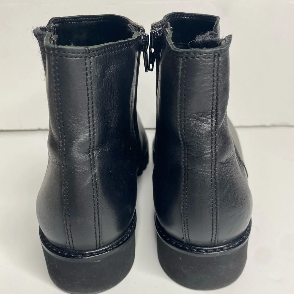 Mephisto Silva Black Leather Chelsea Boots Sz 11